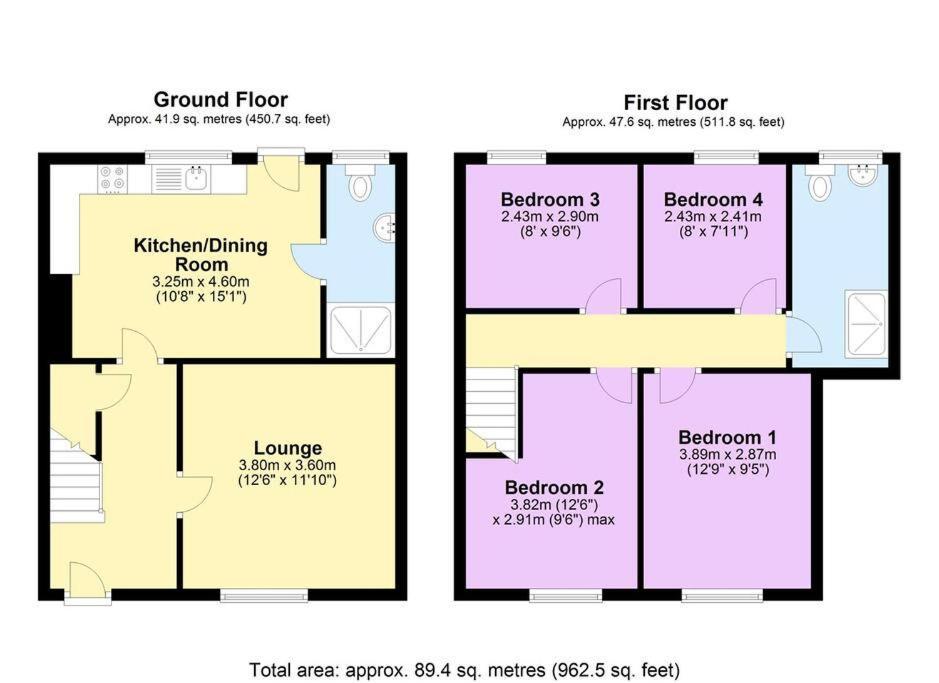 Low Rate For A 4-Bedroom House In Coventry With Free Unlimited Wi-Fi 2 Car Parking 53 Qmc Exterior foto